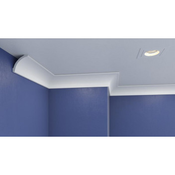 POLYSTYRENE 2.0M X 130MM 3PP CORNICE