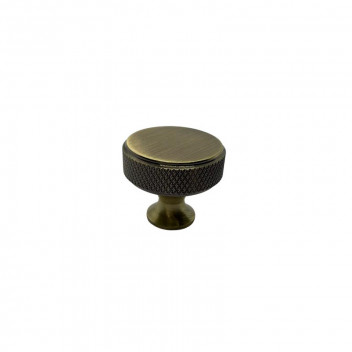 ROCO BRASS ANTIQUE RADIO KNOB 30MM