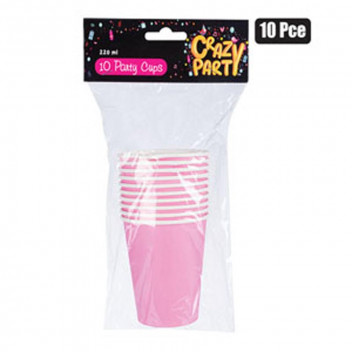 PINK PARTY CUP 10PACK