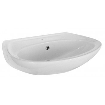 COURIER DELUX WHITE BASIN 550MM