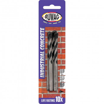 RUWAG 6MM INDUSTRIAL CONCRETE DRILL BIT 5 PER PACK