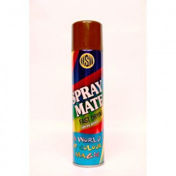 SPRAYMATE GOLDEN BROWN FAST DRYING SPRAY PAINT 250ML
