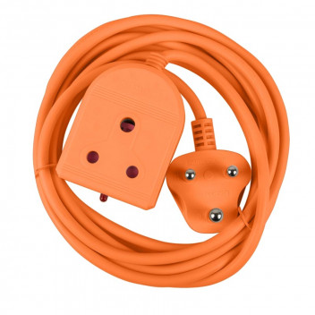 ELECTRICMATE ORANGE EXTENSION LEAD 10AMP 3M