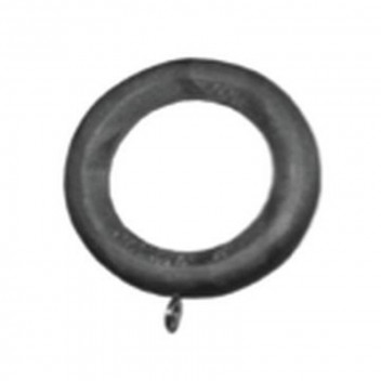 WOOD DARK STAIN CURTAIN RING  34MM 10 PER PACK