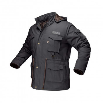 BOERBOEL CHARCOAL LADIES KALAHARI PARKA JACKET 4XL