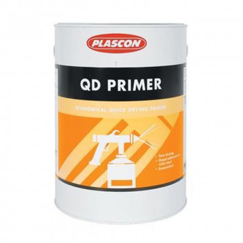 PRIMER METAL (QUICK DRY) RED OXIDE PLASCON 5L PLASCON