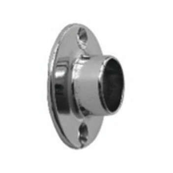 FLANGE CHROME BRACKET  19MM
