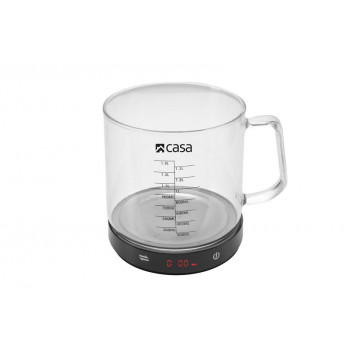 CASA MEASURING JUG WITH KITCHEN SCALE