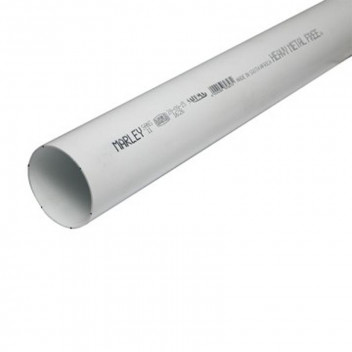 WHITE VENT PIPE 110MM X 4M