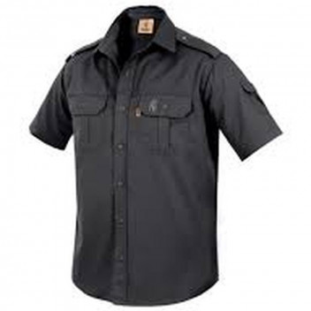 BOERBOEL KALAHARI XSMALL CHARCOAL SHORT SLEEVE SHIRT