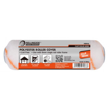 ROLLINGDOG SEMI- ROUGH POLYESTER PAINT ROLLER REFILL 230X18MM