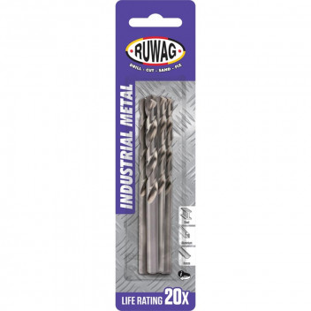 RUWAG 5MM INDUSTRIAL METAL DRILL BIT 5 PER PACK