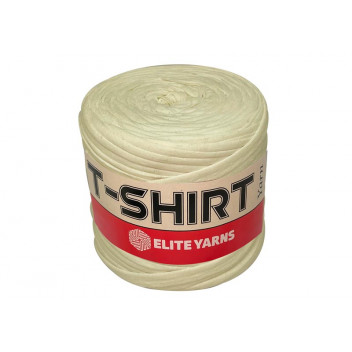 ELITE YARN T-SHIRT CREAM 700GR