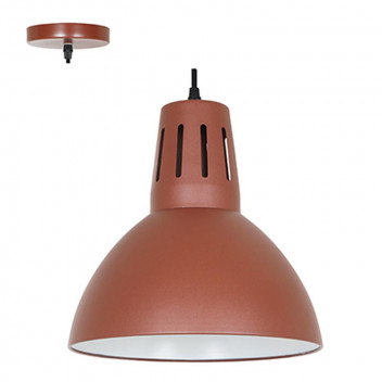 EUROLUX E27 RUST PENDANT LIGHT 280MM