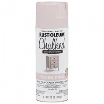 PAINT SPRAY CHALKED 302594 BLUSH PINK 340G R-OLEUM