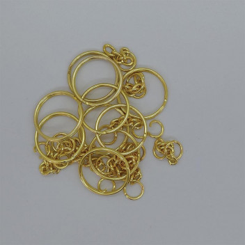 CRAFT GOLD KEYCHAIN 10PIECE
