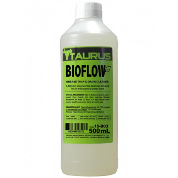 TAURUS BIO FLOW LIQUID DRAIN CLEANER 500ML