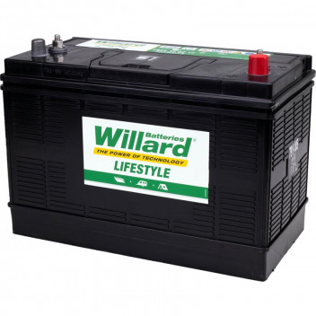 WILLARD BATTERY 105AMP/H CAMPING CARAVAN BOAT