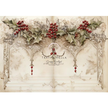 DECOUPAGE SEASONS GREETINGS A4